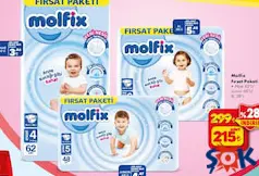 MOLFİX BEBEK BEZİ FIRSAT PAKETİ